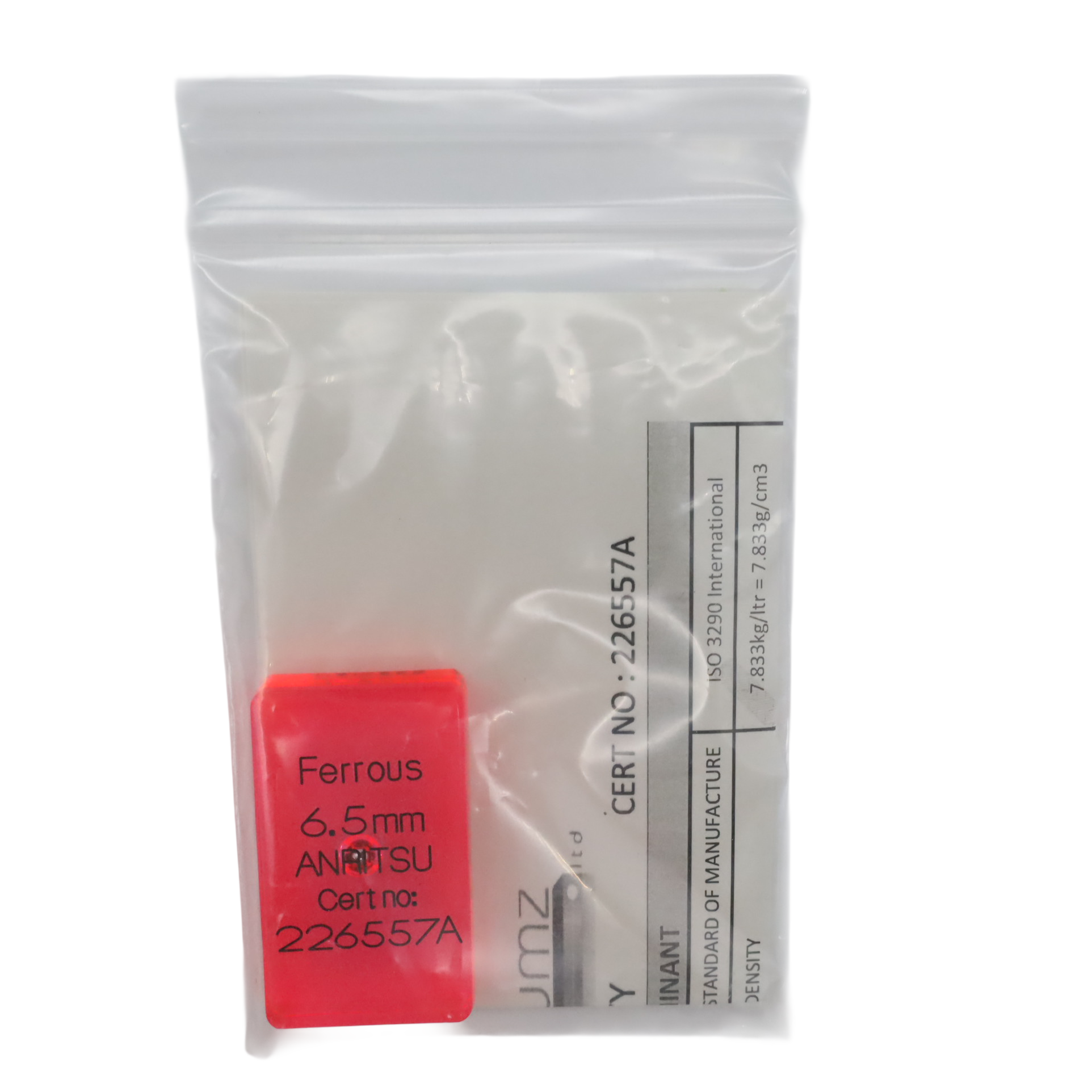 Test Product Fe6.5mm Red Test Product Fe6.5mm Red