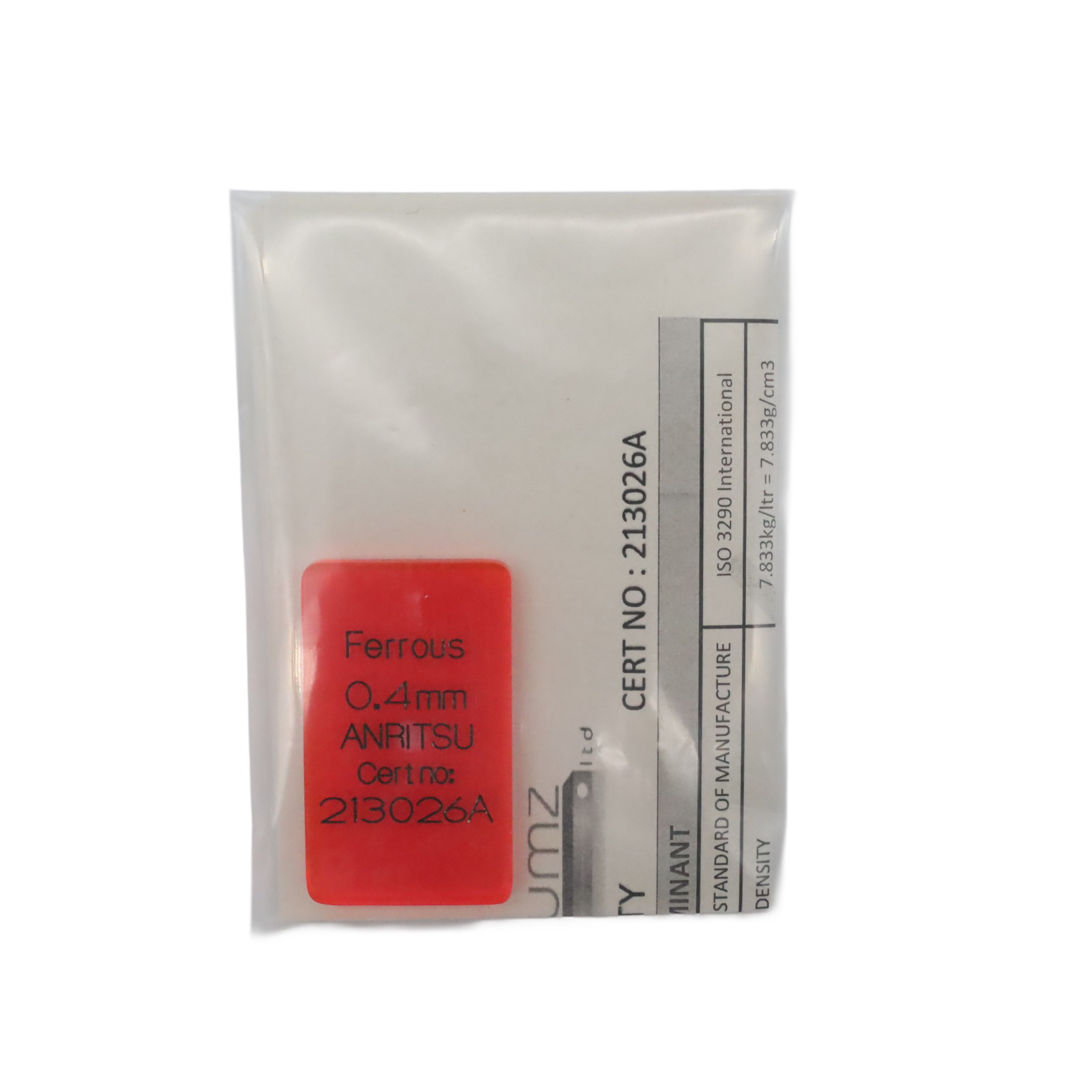 Test Product Fe0.4mm Red Test Product Fe0.4mm Red