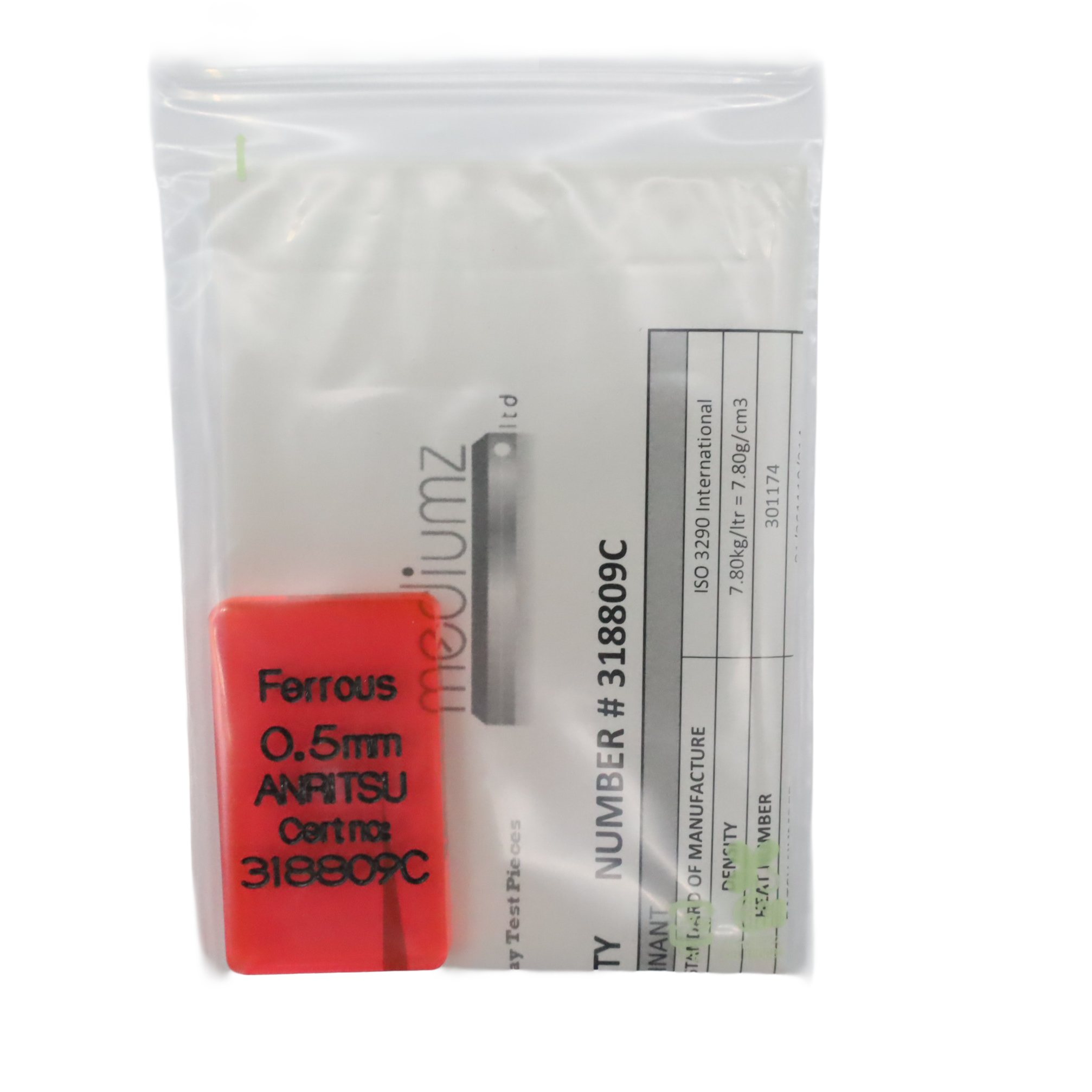Test Product Fe0.5mm Red Test Product Fe0.5mm Red