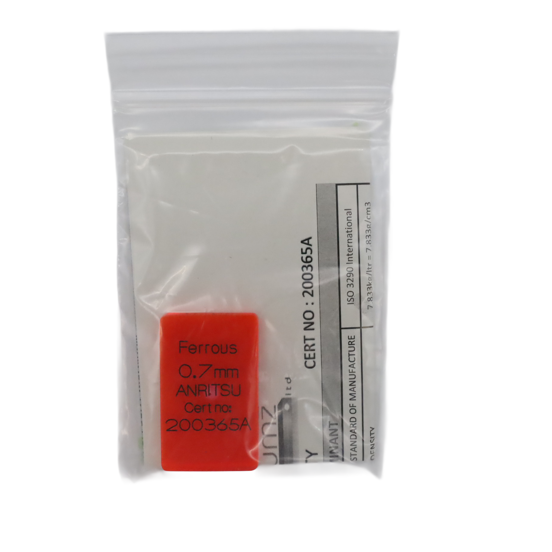 Test Product Fe0.7mm Red Test Product Fe0.7mm Red