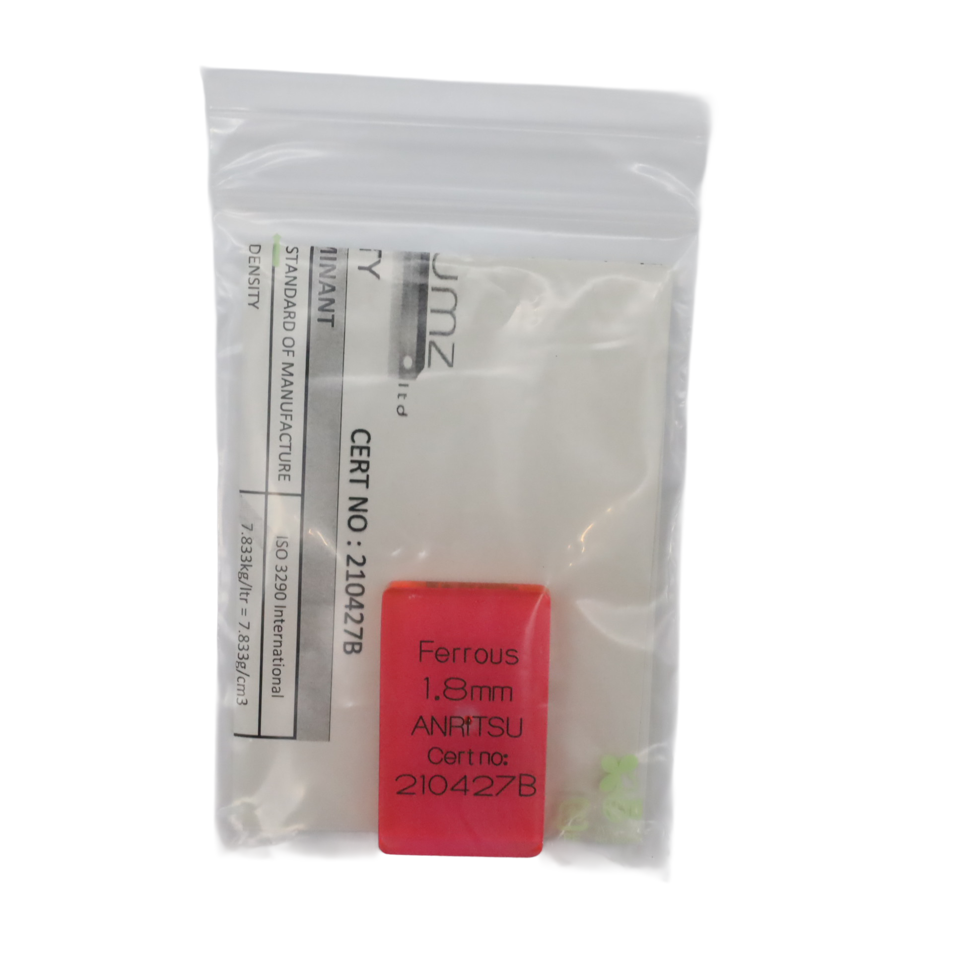 Test Product Fe1.8mm Red Test Product Fe1.8mm Red