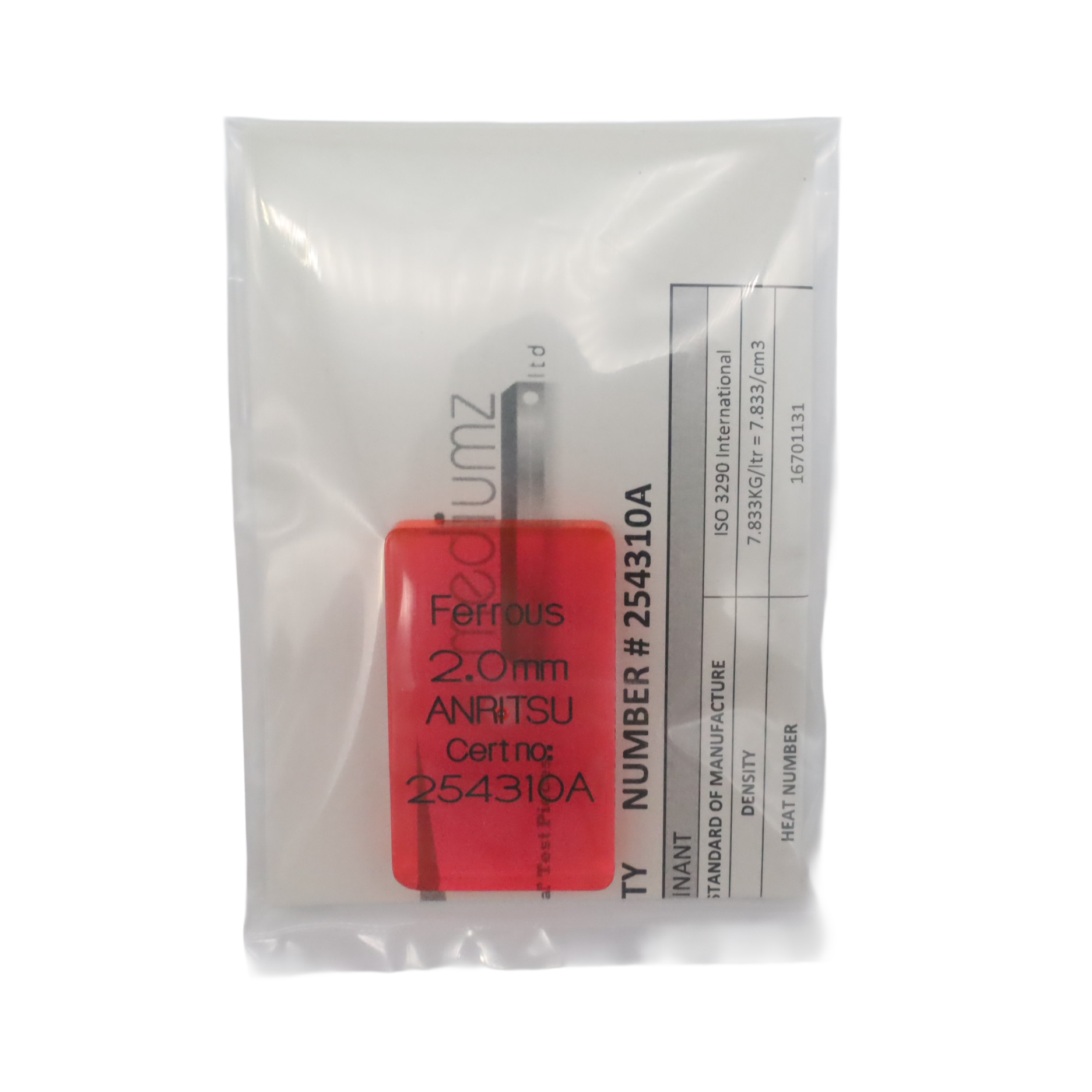 Test Product Fe2.0mm Red Test Product Fe2.0mm Red