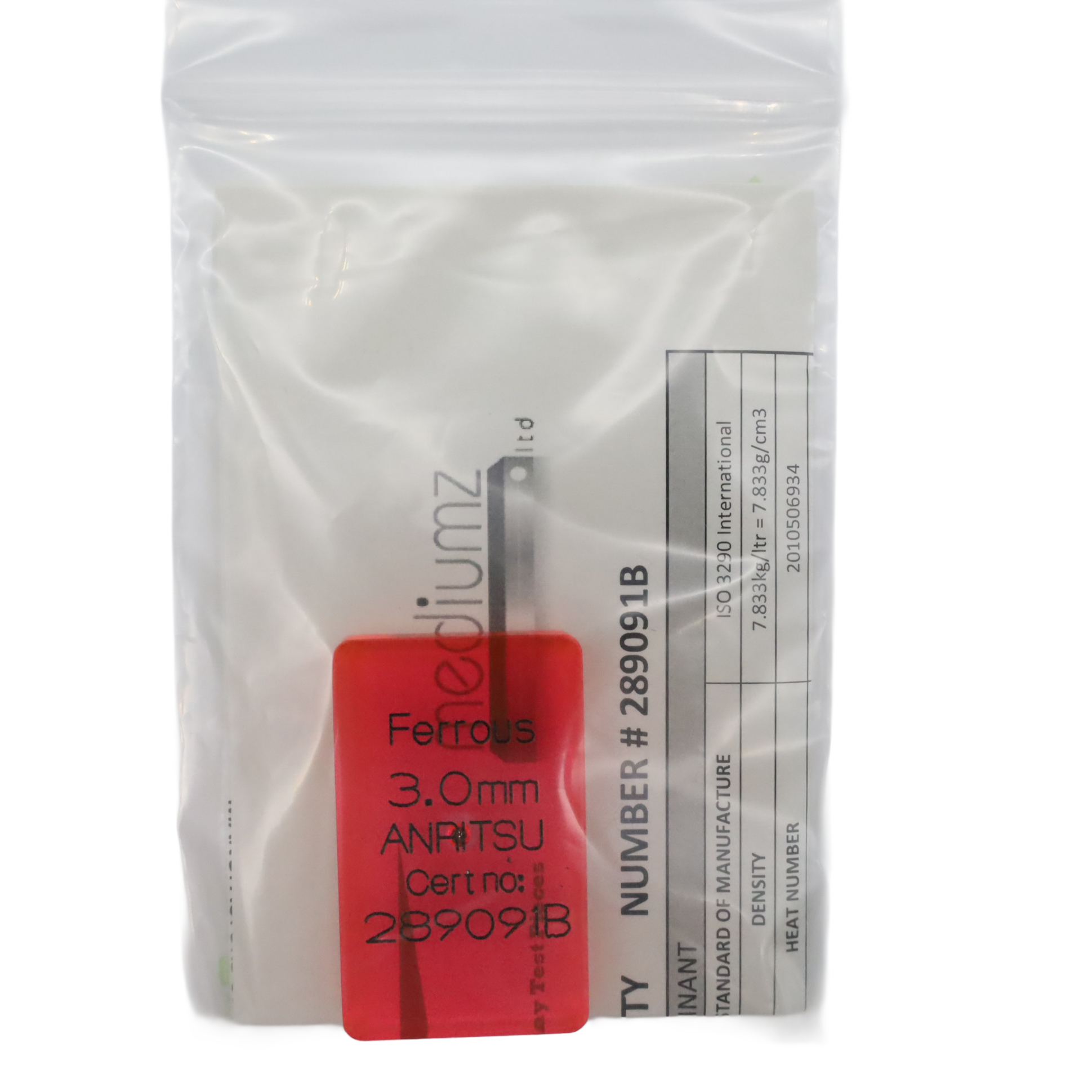 Test Product Fe3.0mm Red Test Product Fe3.0mm Red