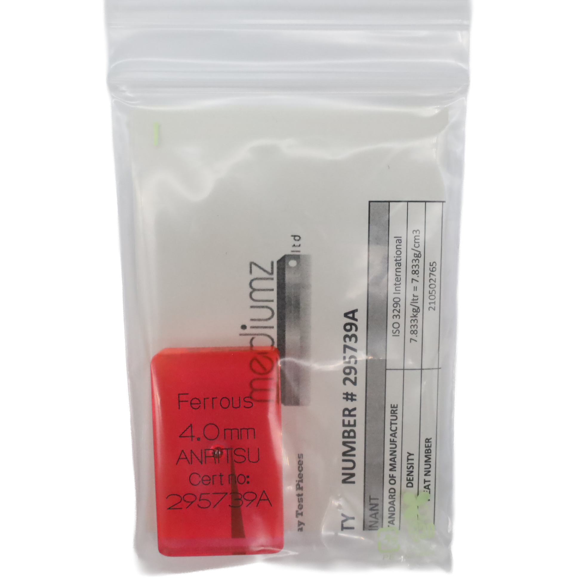 Test Product Fe4.0mm Red Test Product Fe4.0mm Red