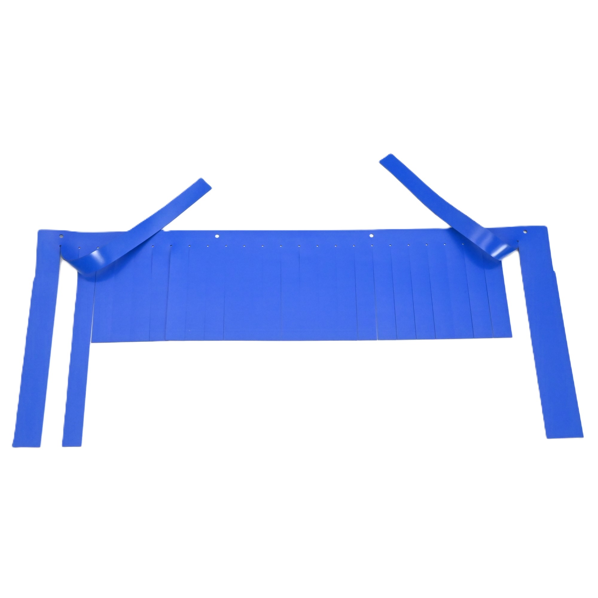 SHIELD CURTAIN- BLUE SHIELD CURTAIN- BLUE